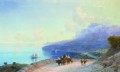 海岸 クリミア海岸 アイ・ペトリ近く 1890年 ロマンチックな イワン・アイヴァゾフスキー ロシア